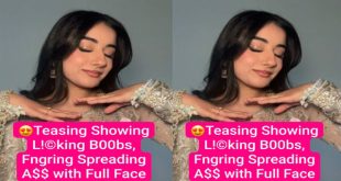 Beautiful Paki Model Most Exclusive Viral Video Teasing Showing