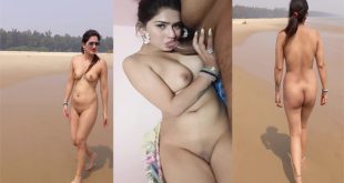 Walking Nude in Beach Desi Cute Bhabhi Sucking Cock