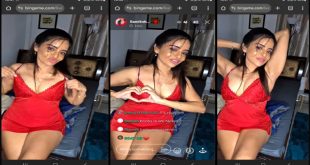 Tamil Insta fame Samiksha sexy live chat  HD